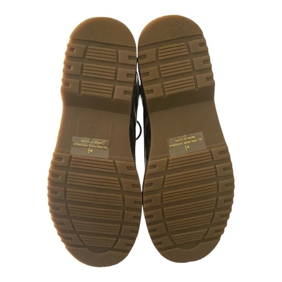 NWOT-LADY GODIVA-LACE PRINT COMBAT BOOTS-SIZE 8.5 - Picture 9 of 11